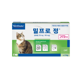 밀프로 정 (캣) (2kg 이상)(4정)