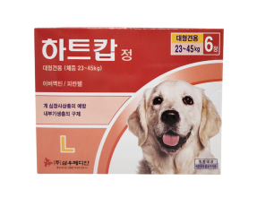 하트캅 L(23~45kg)(6정) [10+1]