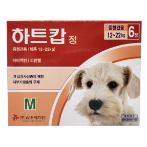 하트캅 M(12~22kg)(6정) [10+1]