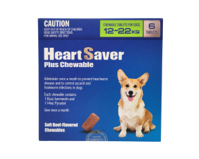 하트세이버 츄어블 M(12~22kg)(6정) [10+1]