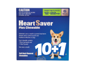 하트세이버 츄어블 M(12~22kg)(6정) [10+1]