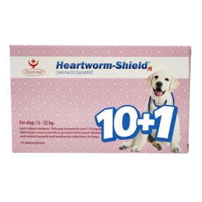 하트웜쉴드 M(12~22kg)(10정) [10+1]
