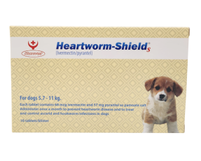 하트웜쉴드 S(5.7~11kg)(10정) [10+1]