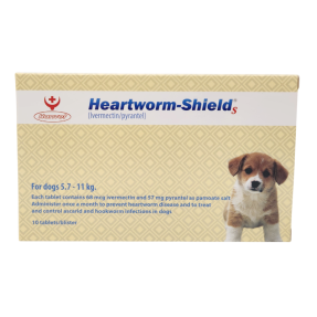 하트웜쉴드 S(5.7~11kg)(10정) [10+1]