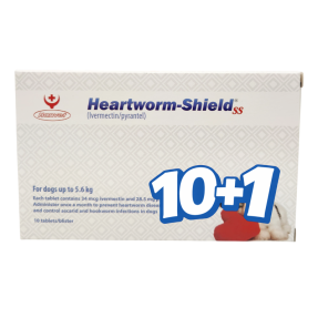 하트웜쉴드 SS(5.6kg 이하)(10정) [10+1]
