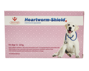 하트웜쉴드 M (12~22kg)(10정) [교환/반품불가]